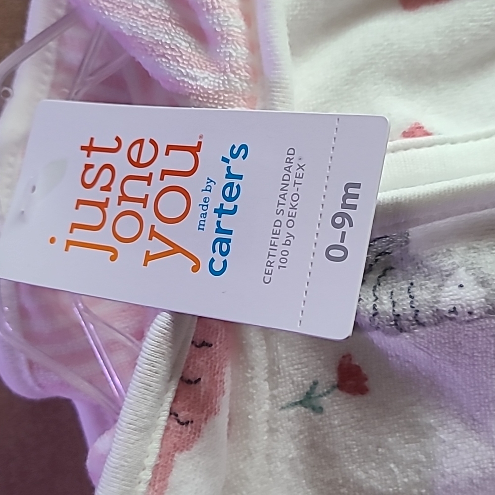 Carter's Just One You Baby Girls' Llama Bath Robe - Picture 6 of 7